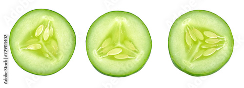 cucumber isolated on white background