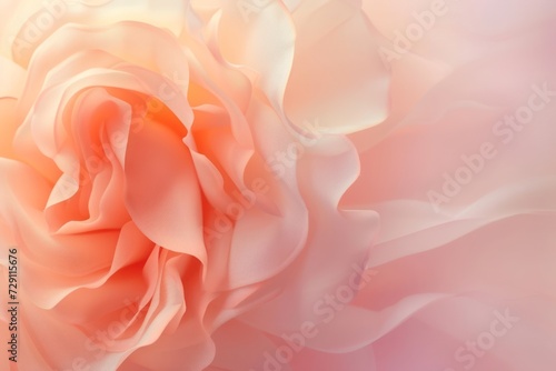 Peach pink rose beige abstract background. Color gradient. Light pastel pale soft coral purple blurred pattern © DK_2020