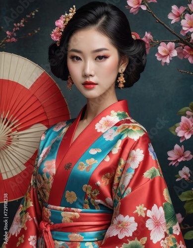 Cultural Couture: Japanese Elegance Unleashed in Fashion Symphony