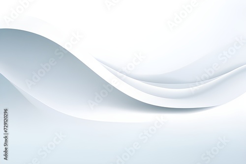 White waves abstract background 