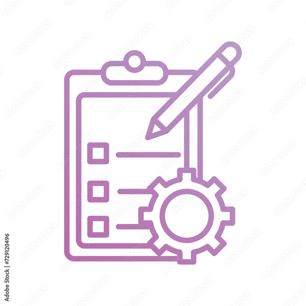 order processing icon with white background vector stock illustration order processing icon with white background vector stock illustration