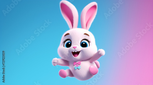 Cute Easter Bunny © Little