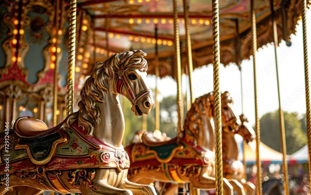 Beautifully Crafted Carousel Journey