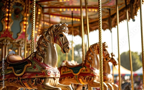 Beautifully Crafted Carousel Journey © Umar