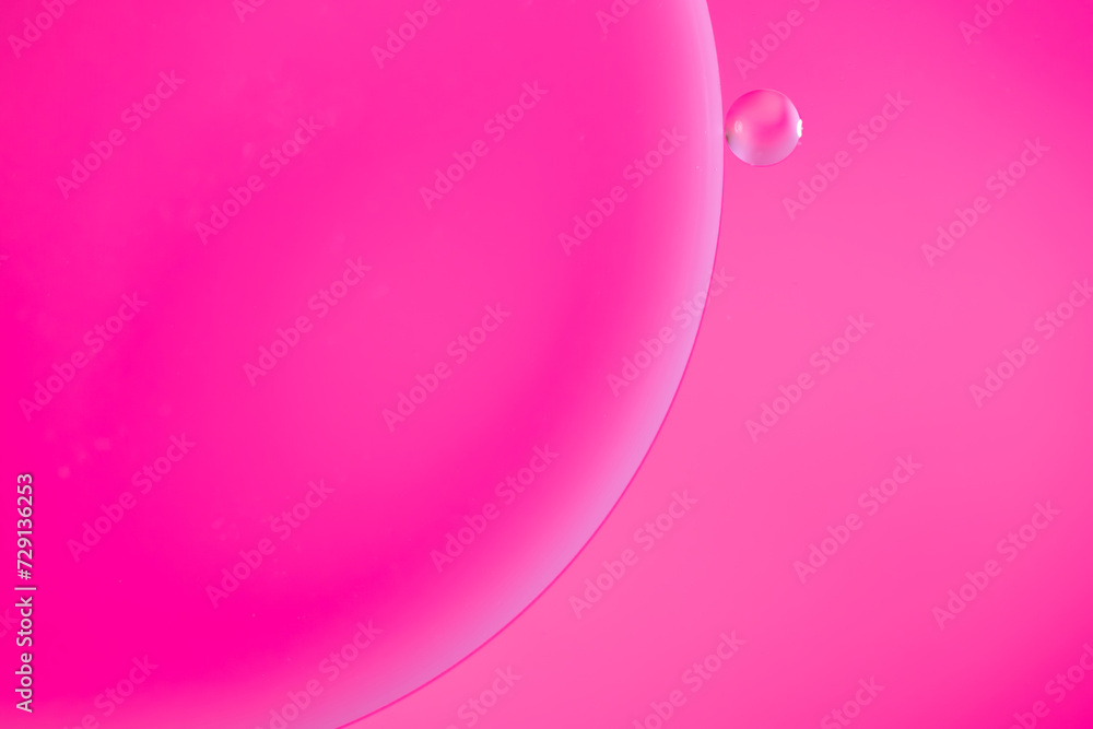 Obraz premium Light Pink Oil Drop Background