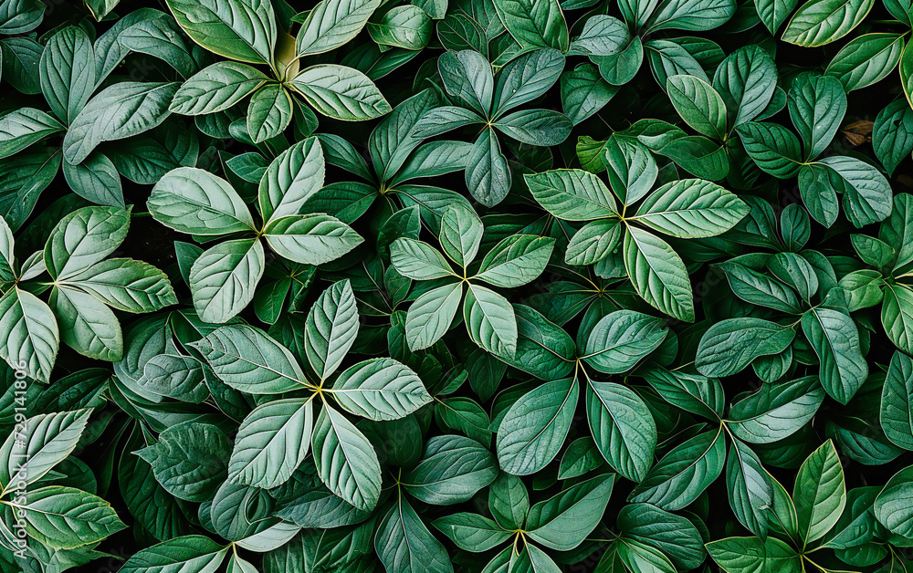 Lush green leaves and plants in a gardening setting, highlighting the vibrant textures and patterns of natures foliage Lush green leaves and plants in a gardening setting, highlighting the vibrant textures and patterns of natures foliage