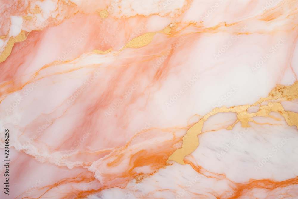 Marble background and wallpaper in the trendy color peach fuzz