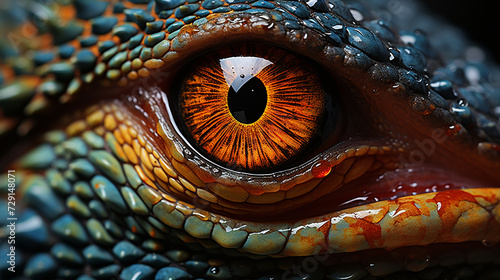 Chameleon Eye The incredible details of a chameleon's eye photo