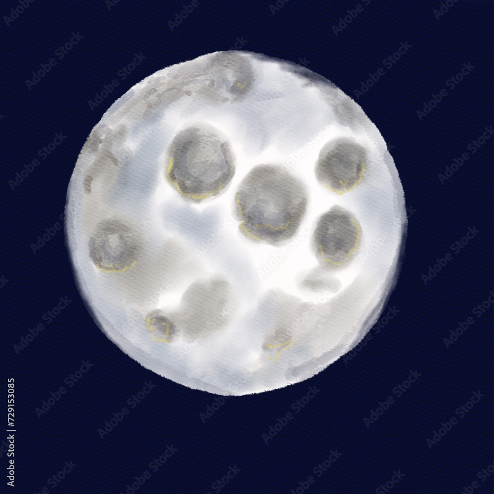 moon on a dark background moon on a dark background