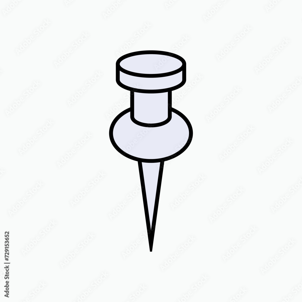 Pin Icon. Pointer Symbol, Marker, Position - Vector. Pin Icon. Pointer Symbol, Marker, Position - Vector.