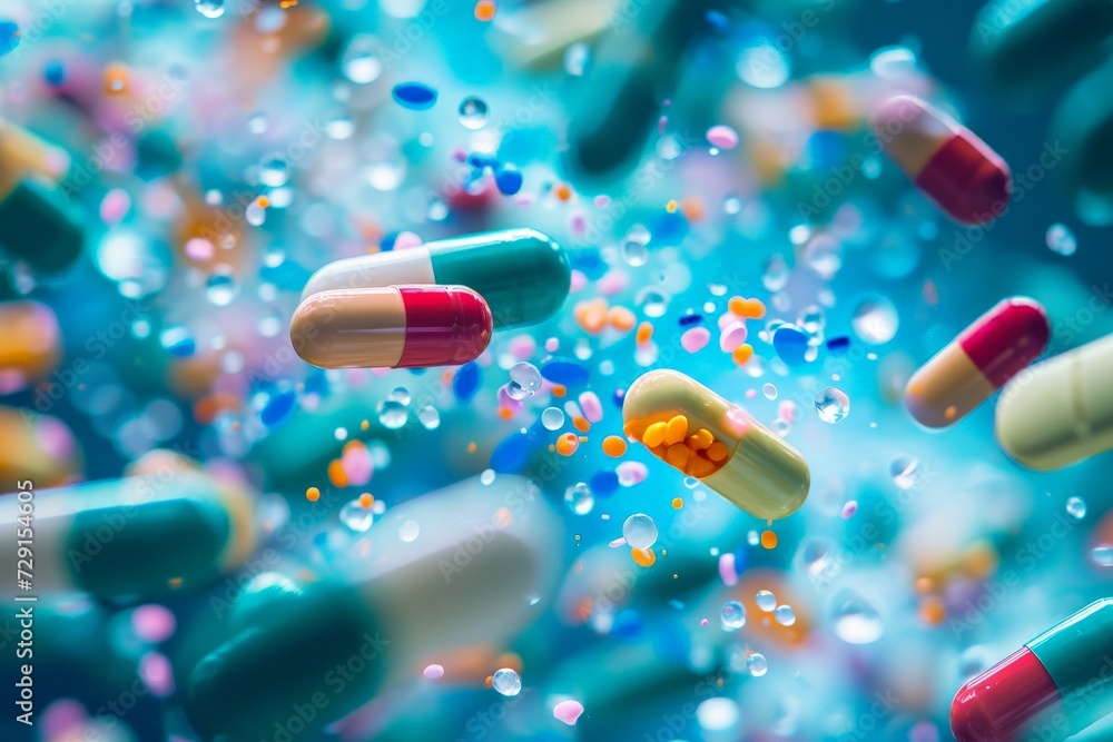 Medicine, pills, capsules health wellness treatment. Pharmaceuticals, vitamins prescription drugs, aid curing illnesses. White tablets medical care treatment. Addiction Pill misuse through healthcare. Medicine, pills, capsules health wellness treatment. Pharmaceuticals, vitamins prescription drugs, aid curing illnesses. White tablets medical care treatment. Addiction Pill misuse through healthcare.