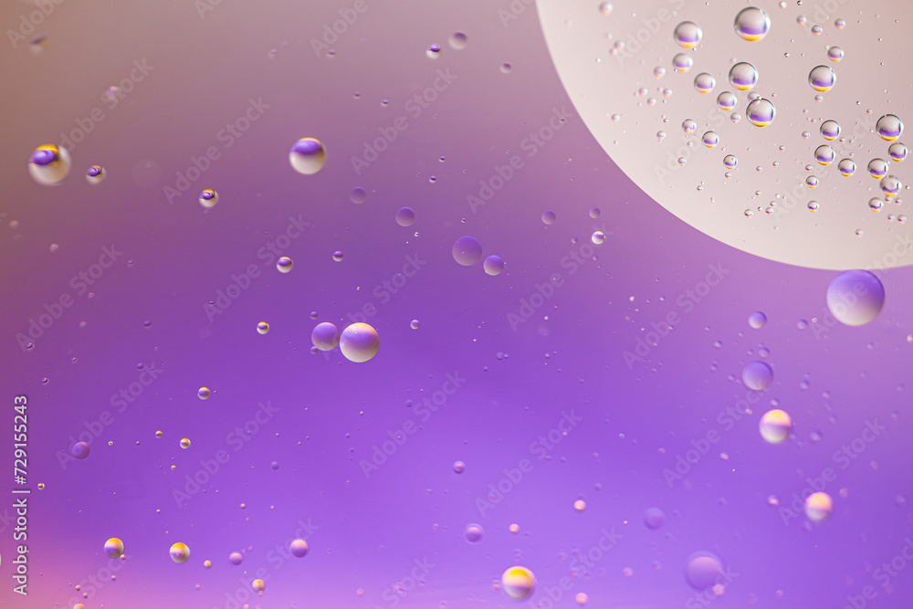 Golden Purple Oil Drop Background Golden Purple Oil Drop Background