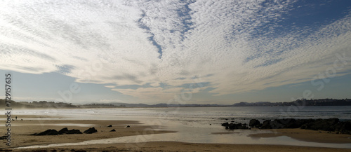 Cantabria, Bay of Santander, sandy beach playa de los Tranquilos
 photo