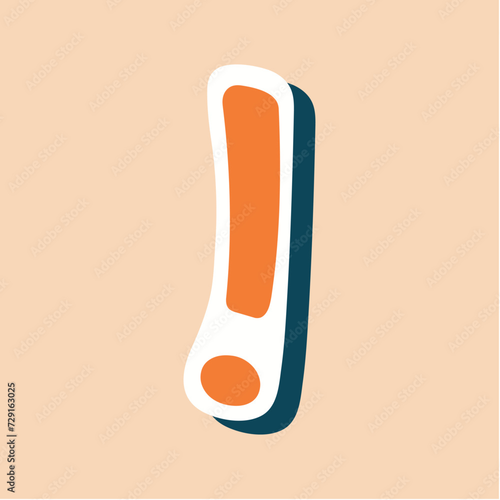 Eco sticker of colorful set. This vibrant sticker feature a bold exclamation mark in a captivating cartoon design against a pastel background. Vector illustration. Eco sticker of colorful set. This vibrant sticker feature a bold exclamation mark in a captivating cartoon design against a pastel background. Vector illustration.