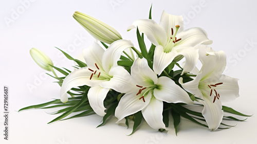 Easter lily flowers
