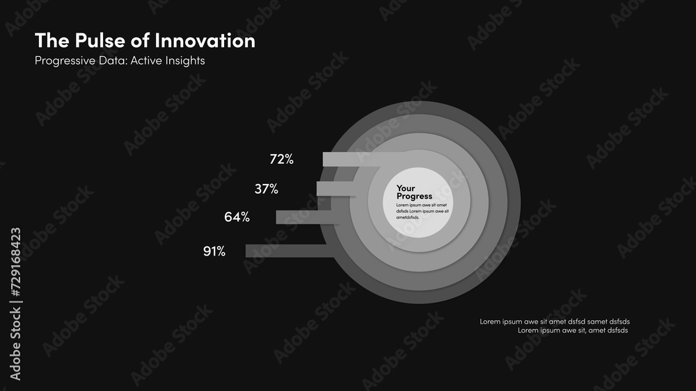 Modern Infographic Data | With Control Panel for every Scene Stock ...