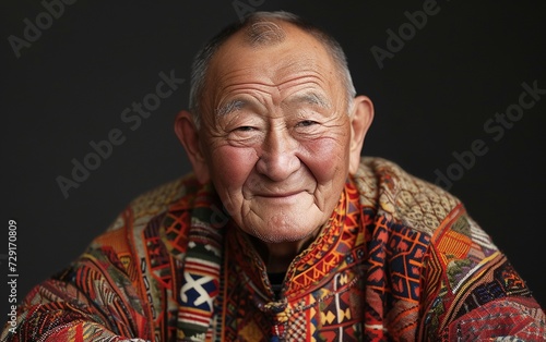 Smiling Old Man Portrait