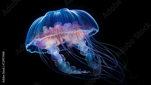 Animal deep-sea luminous transparent creature © Rimsha
