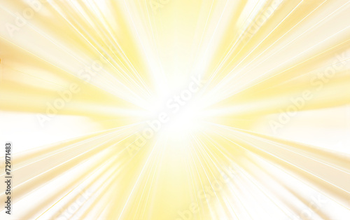 yellow light rays on a White or Clear Surface PNG Transparent Background