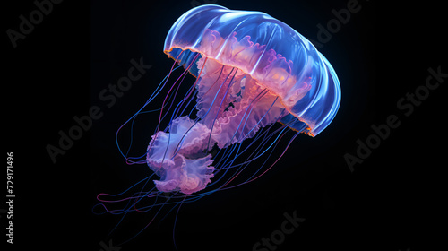 Animal deep-sea luminous transparent creature © Rimsha