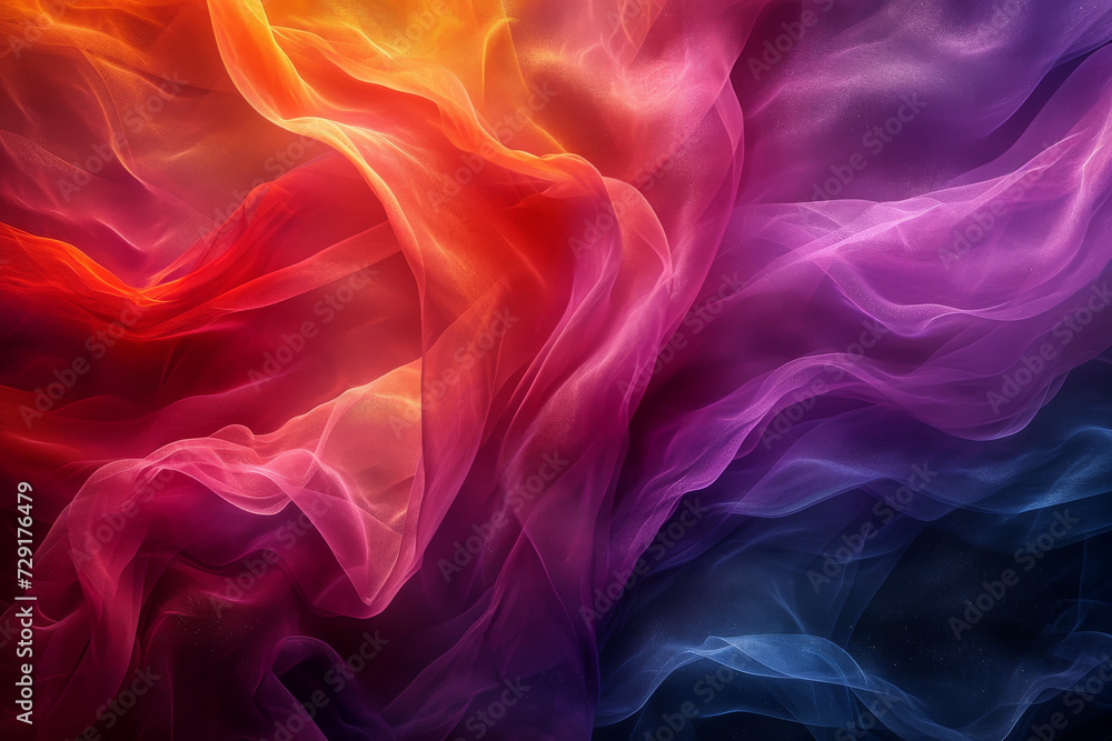 Abstract futuristic background with colorful, pastel shapes. Visualization of motion waves. Wallpaper or backdrop for modern projects Abstract futuristic background with colorful, pastel shapes. Visualization of motion waves. Wallpaper or backdrop for modern projects