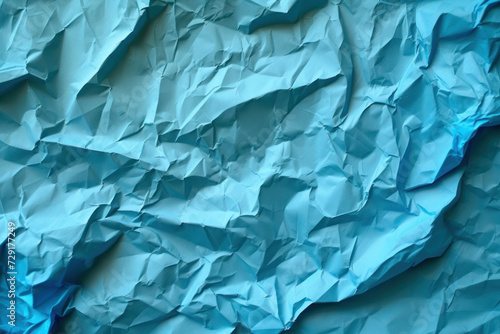 Close Up of Blue Paper