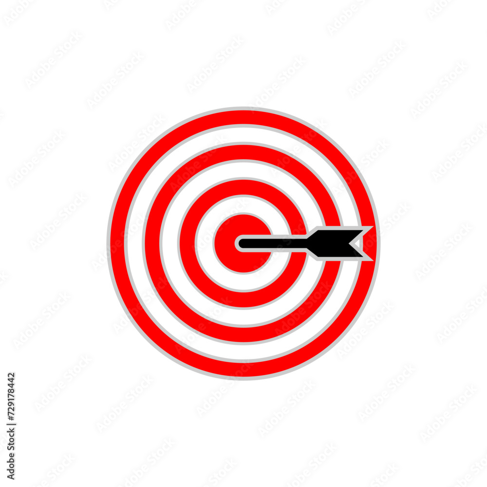 Target Icon. Goal, Aim. Accurate, Accuracy Symbol. Target Icon. Goal, Aim. Accurate, Accuracy Symbol.