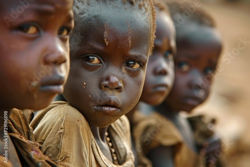 starving african children photo
