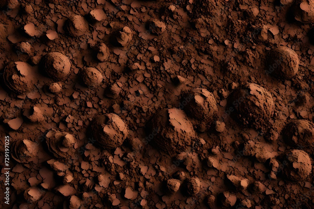Brown clean soil texture background Brown clean soil texture background