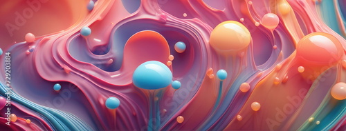 Surreal Fluidity with Floating Spheres