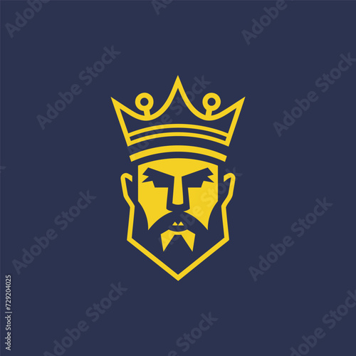 King logo design vector template