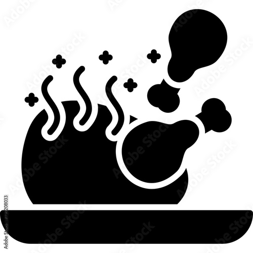Fried Chicken Icon