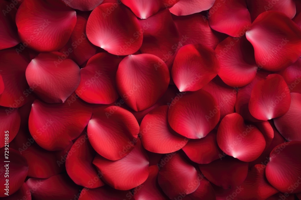 A close up view of a bunch of red rose petals. Perfect for romantic occasions or floral-themed projects A close up view of a bunch of red rose petals. Perfect for romantic occasions or floral-themed projects