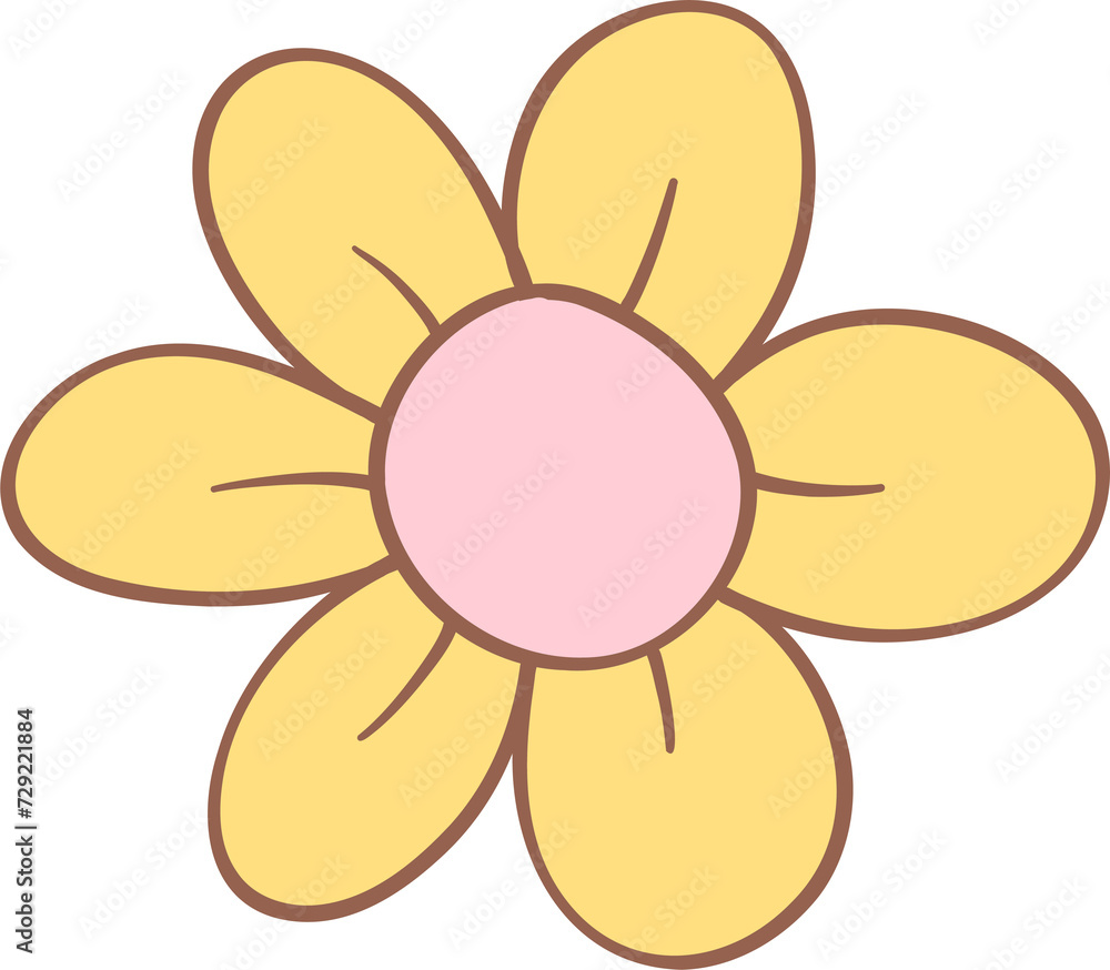 Retro groovy st patrick day flower Retro groovy st patrick day flower
