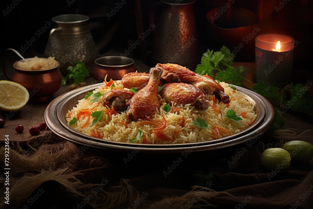 Create unforgettable memories around the table with a platter of Chicken Mandi from Yemen Create unforgettable memories around the table with a platter of Chicken Mandi from Yemen