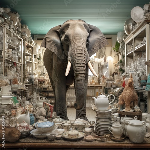 Ein Elefant im Porzellanladen