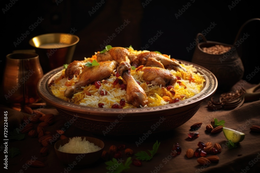 Indulge in the aromatic bliss of Yemeni Chicken Mandi