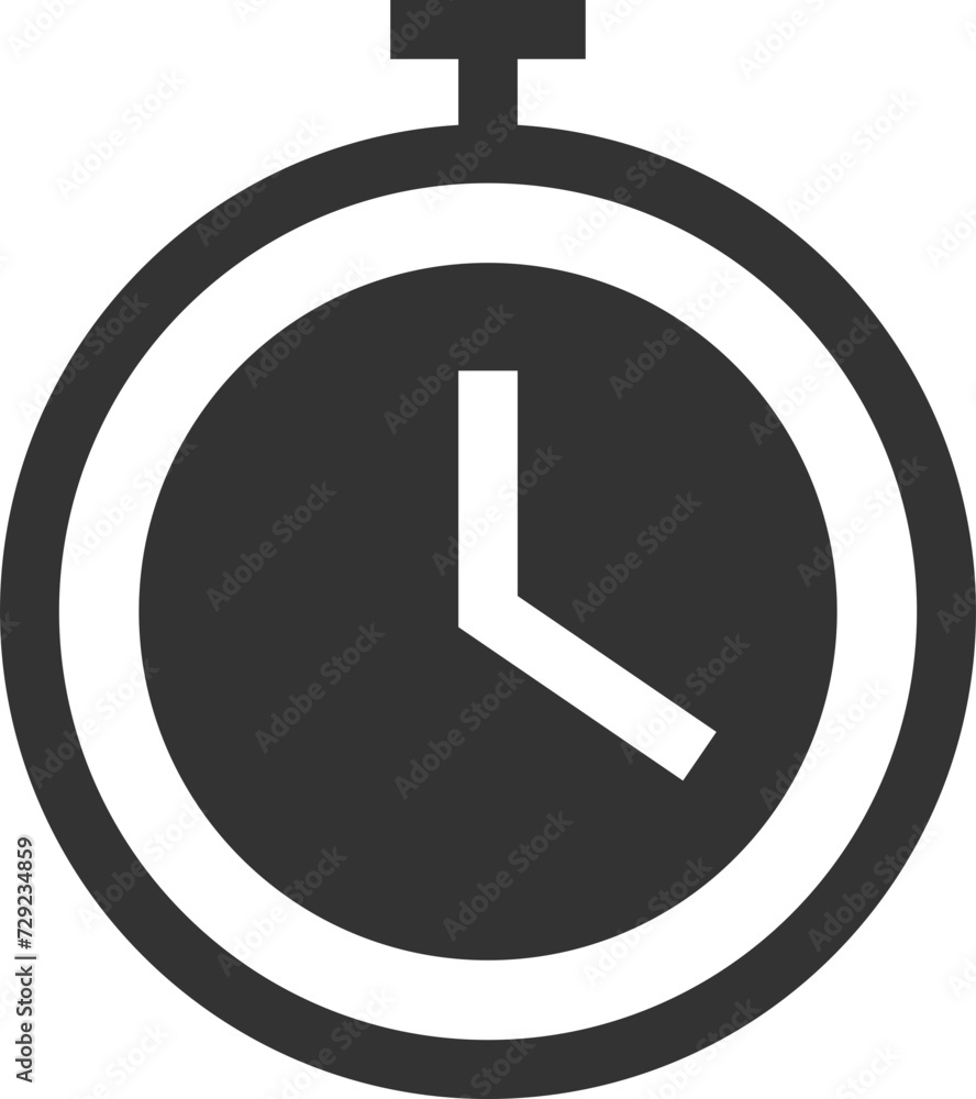 Timer icon. Stop watch vector pictogram. Stopwatch isolated on white background. Timer icon. Stop watch vector pictogram. Stopwatch isolated on white background.