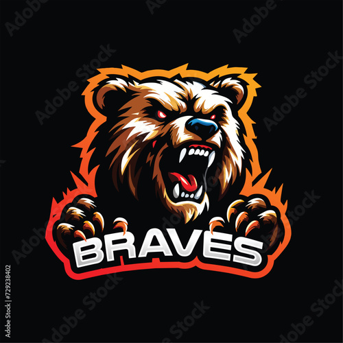 bear logo esport 