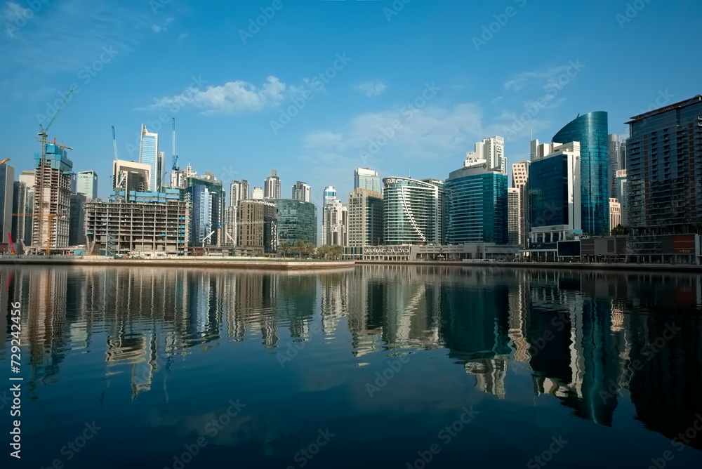 Dubai Canal view in Business Bay Dubai, United Arab Emirates