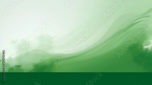 green field with clouds,, green field and clouds 3d image