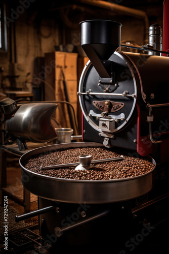 Coffee Bean Roaster Machine.