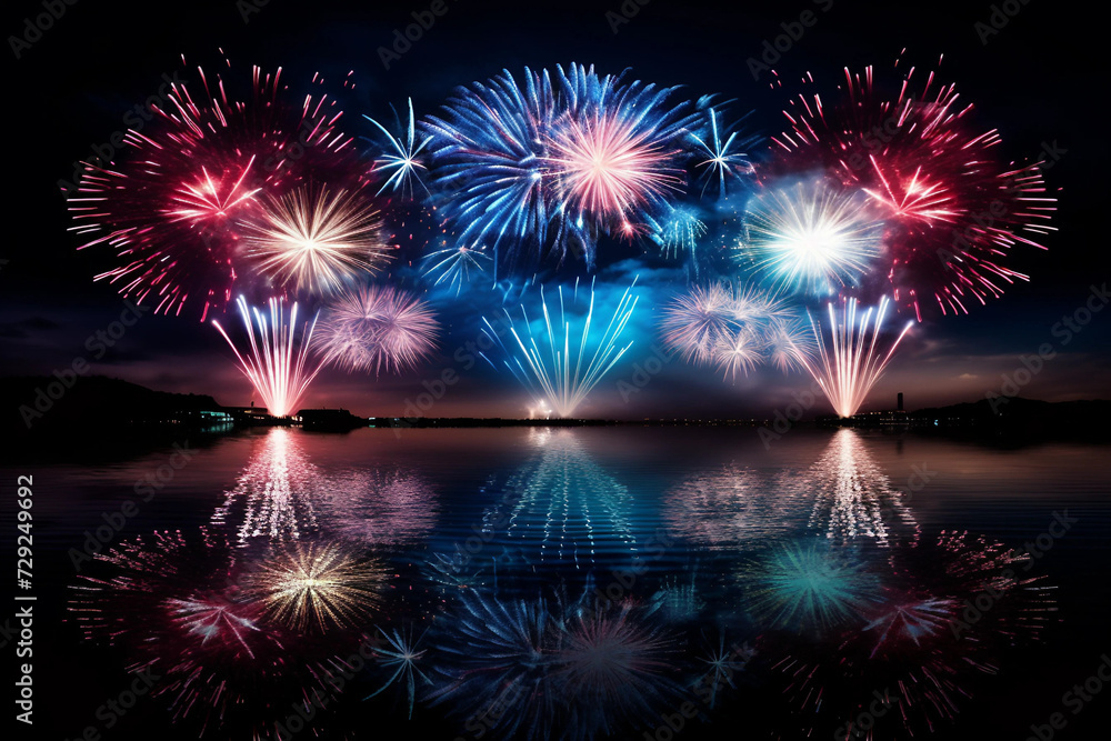 fireworks, celebration, firework, night, holiday