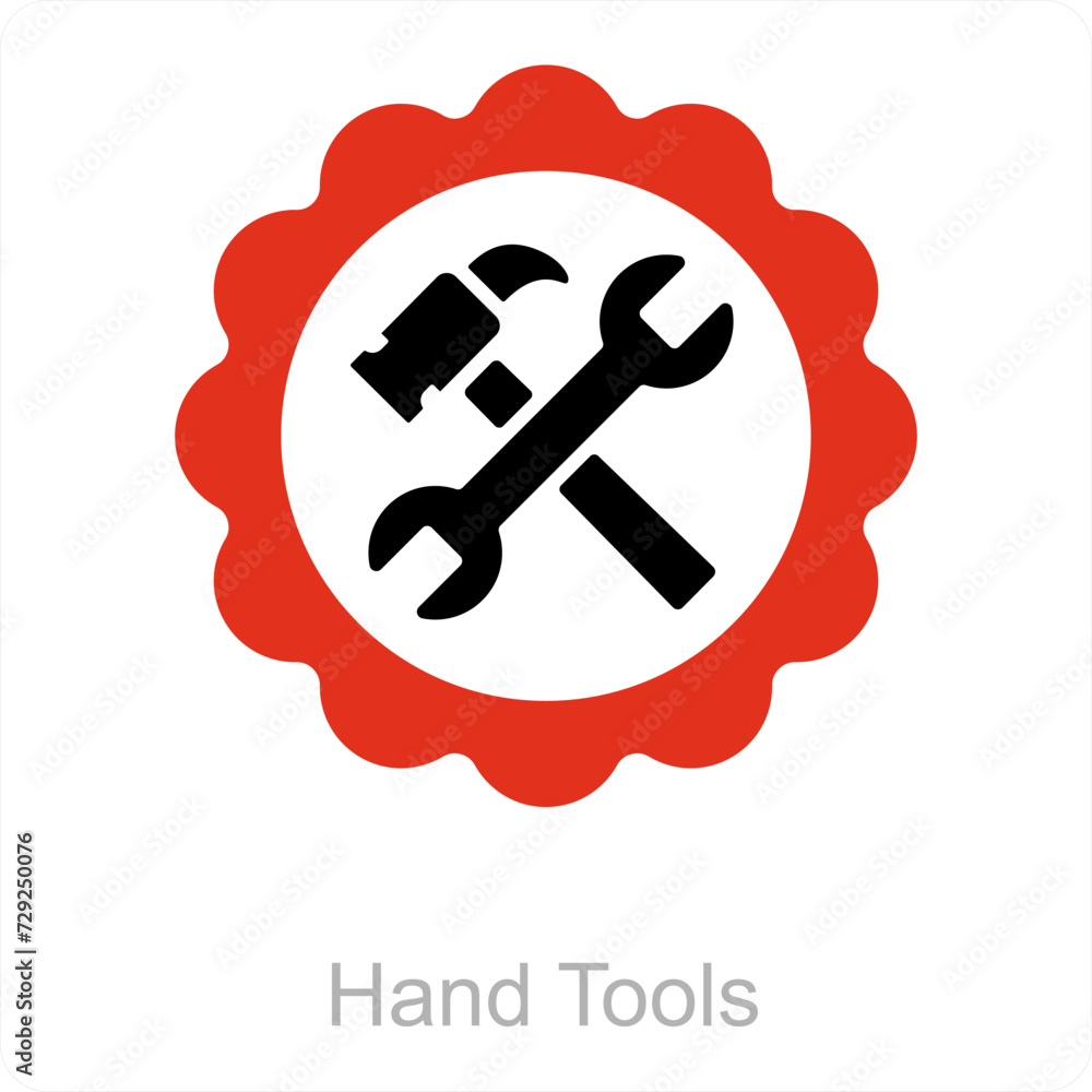 Hand Tools and repair icon concept Hand Tools and repair icon concept