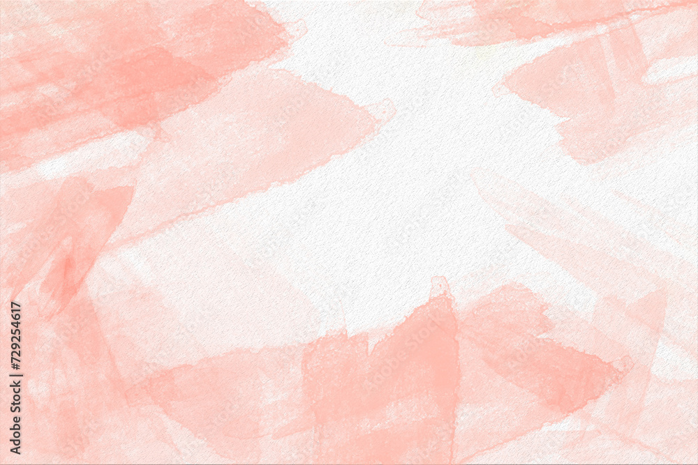 Fototapeta premium Pink watercolor abstract background. Watercolor pink background. Abstract pink texture.