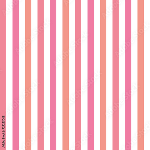 Abstract geometric seamless pattern. Trendy color Vertical stripes. Wrapping paper. Print for interior design and fabric. Kids background. Backdrop in vintage and retro style.