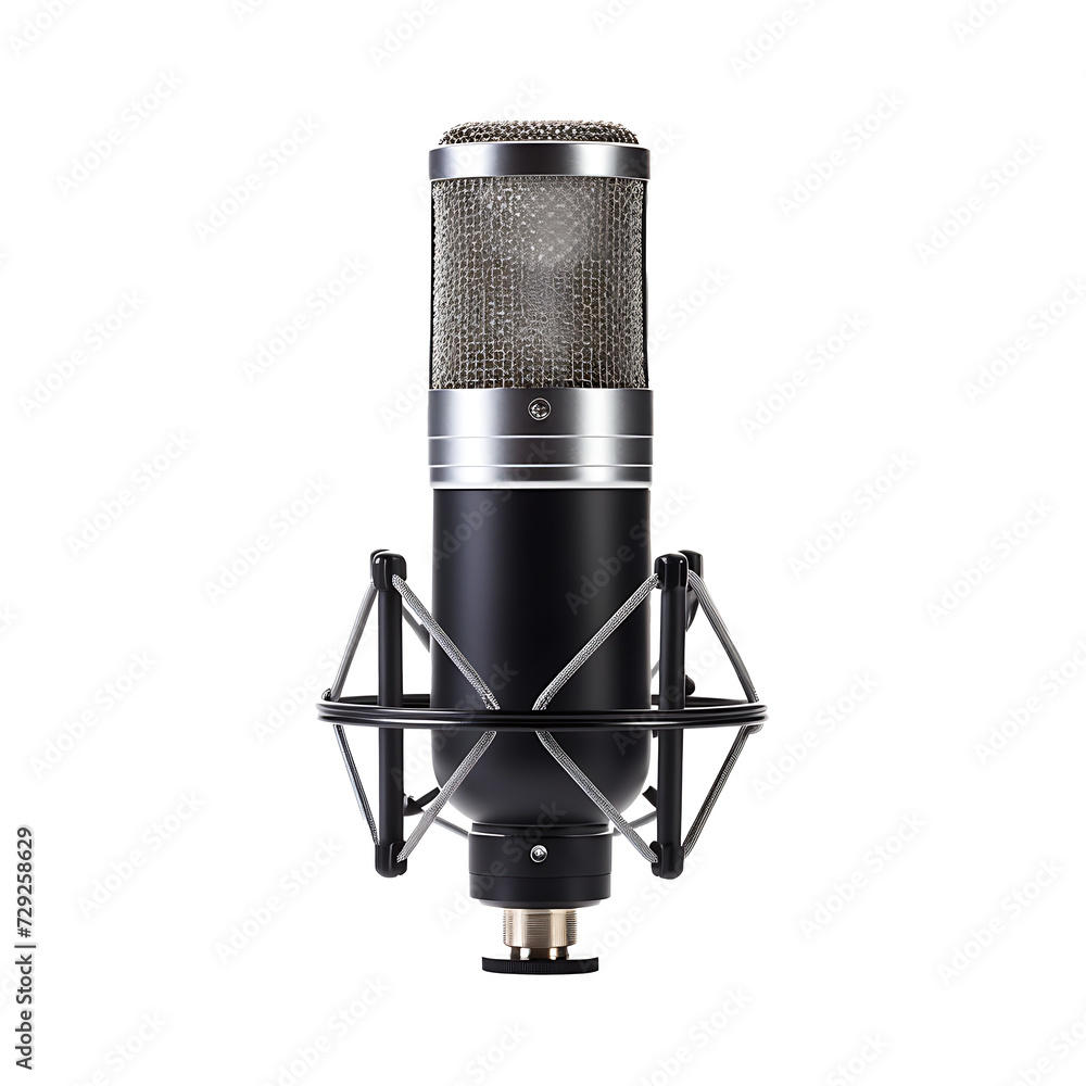 Microphone – isolated object on transparent background Microphone – isolated object on transparent background