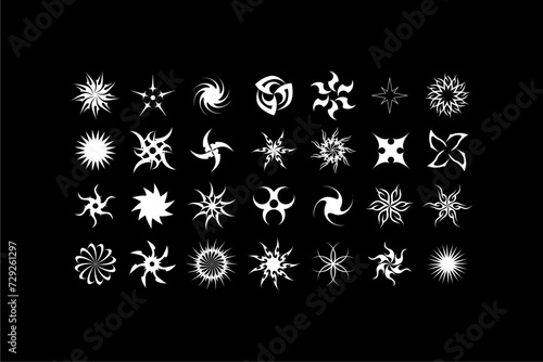 Abstract Stars Vector Shapes Objects Vapoware