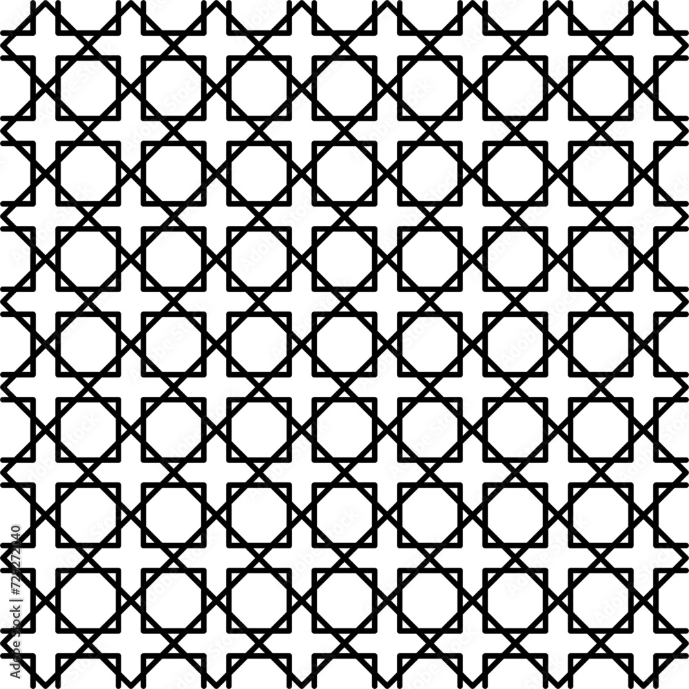 Naklejka premium Vector Geometric Seamless Patterns Collection