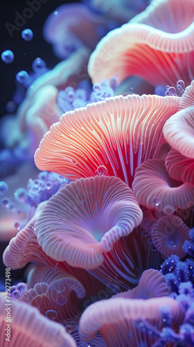 Sea corals and anemones underwater closeup  © Olya Fedorova